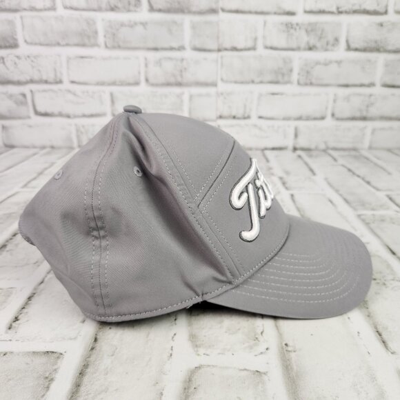 Titleist Diego Trend Golf Hat Snapback Cap Gray White Athletic One Size Outdoor - Picture 4 of 10